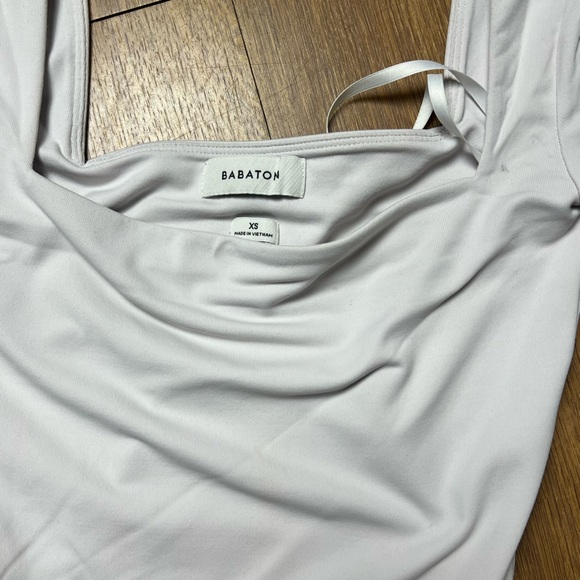 Babaton Cream Square bodysuit Top - Picture 3 of 3